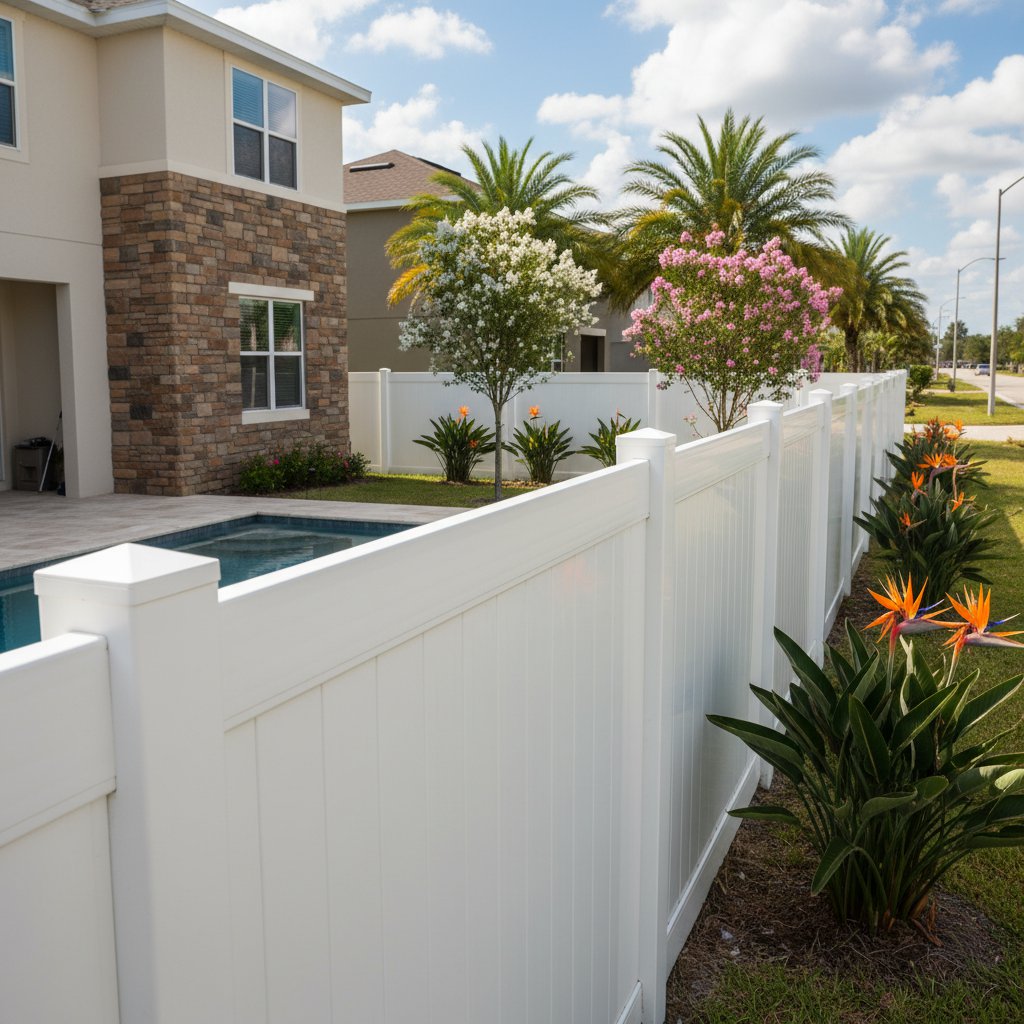 Vinyl Fence in Haines City, FL - Image 3